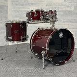 Sakae Evolved Maple 4pc Drum Set 22/10/12/16 Wine Red - BLOWOUT! - Drum Center Of Portsmouth