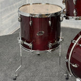 Sakae Evolved Maple 4pc Drum Set 22/10/12/16 Wine Red - BLOWOUT! - Drum Center Of Portsmouth