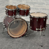 Sakae Evolved Maple 4pc Drum Set 22/10/12/16 Wine Red - BLOWOUT! - Drum Center Of Portsmouth