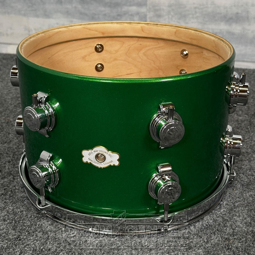 George Way Aristocrat Studio 3pc Drum Set 20/12/14 Elbaite Metallic Green - Drum Center Of Portsmouth