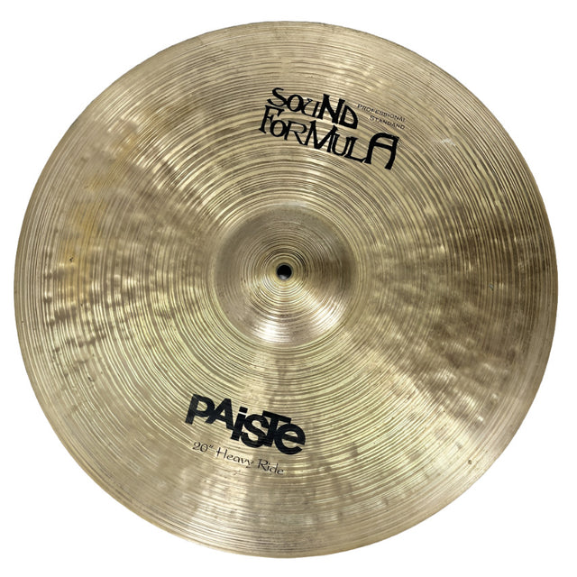Used Paiste Sound Formula Heavy Ride Cymbal 20