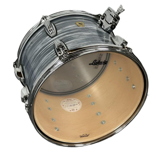 Used Ludwig Classic Maple Tom 13x9 Vintage Blue Oyster - Good - Drum Center Of Portsmouth