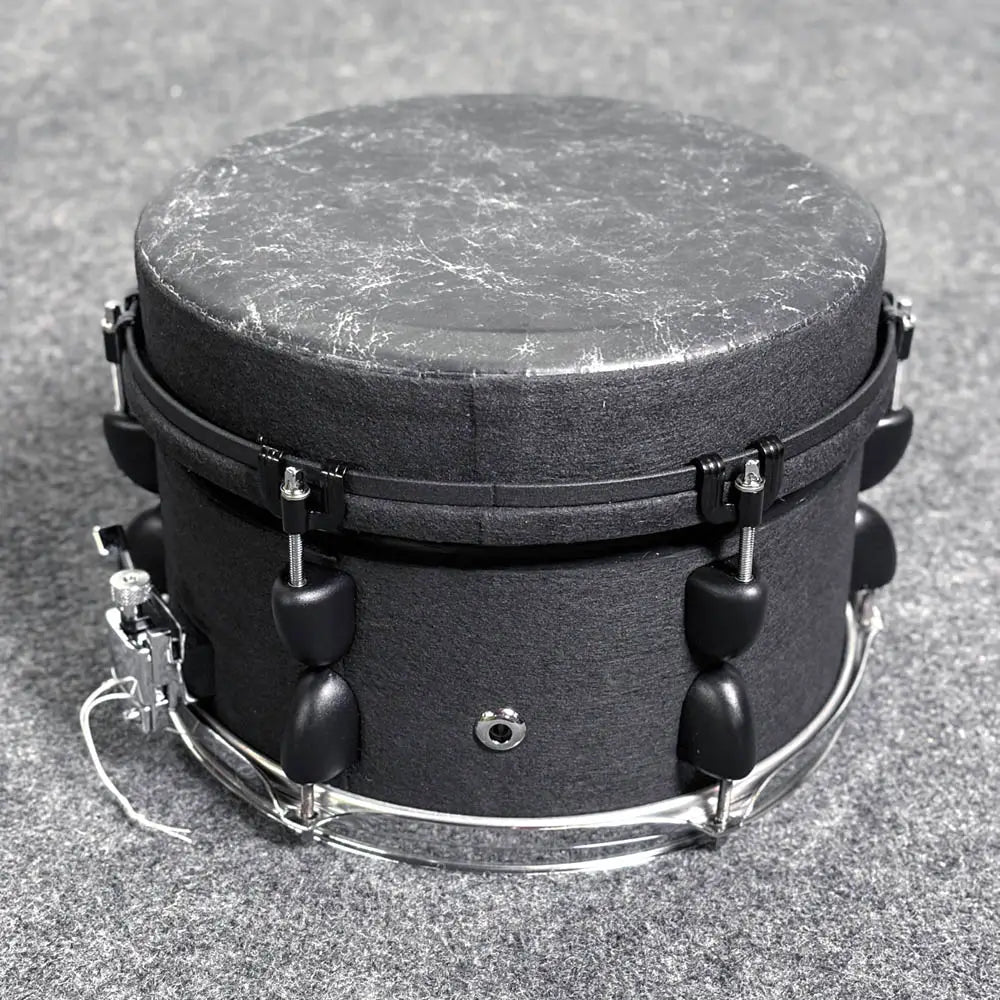 Used Remo Mondo Snare Drum 12x9 Black Earth - Excellent - Drum Center Of Portsmouth