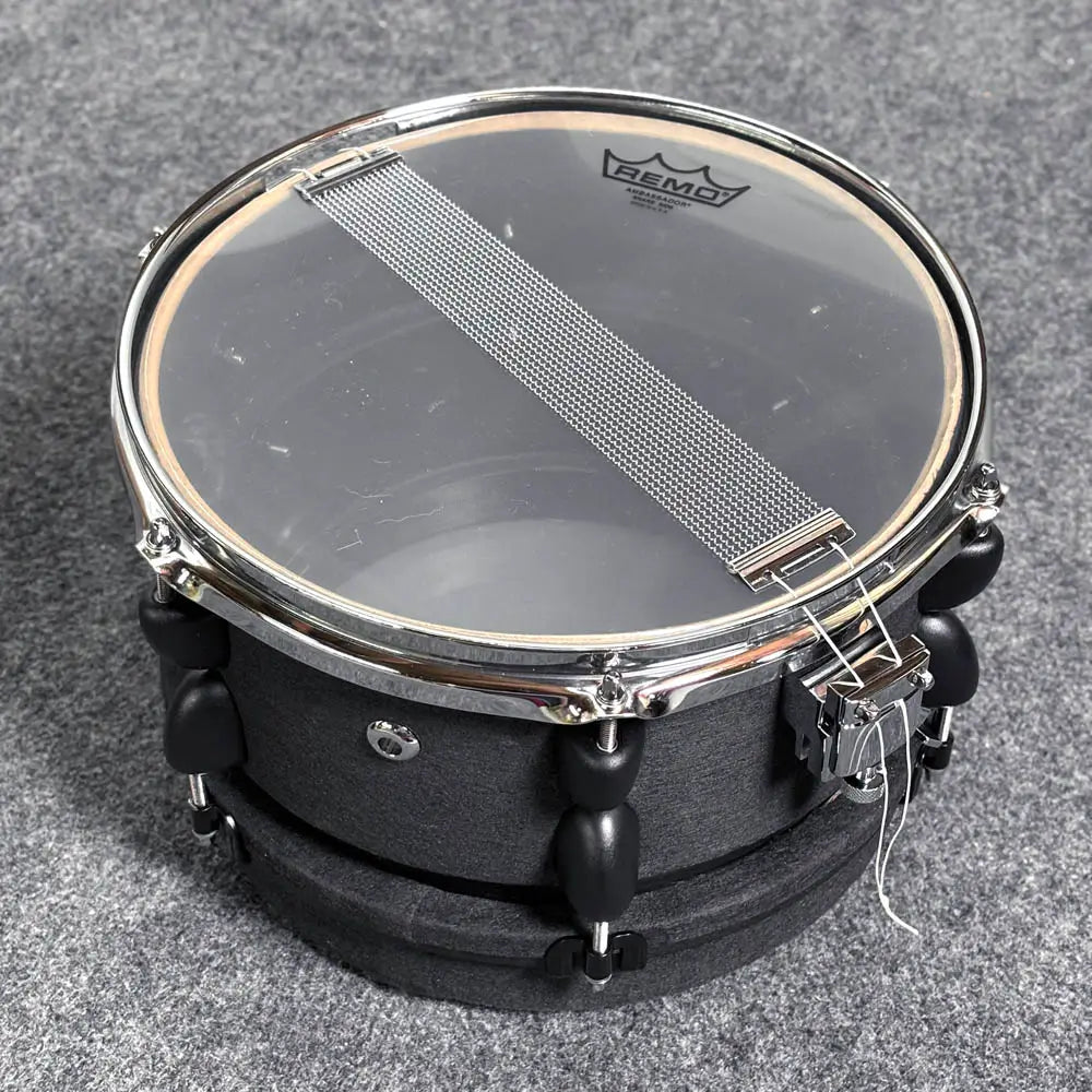 Used Remo Mondo Snare Drum 12x9 Black Earth - Excellent - Drum Center Of Portsmouth