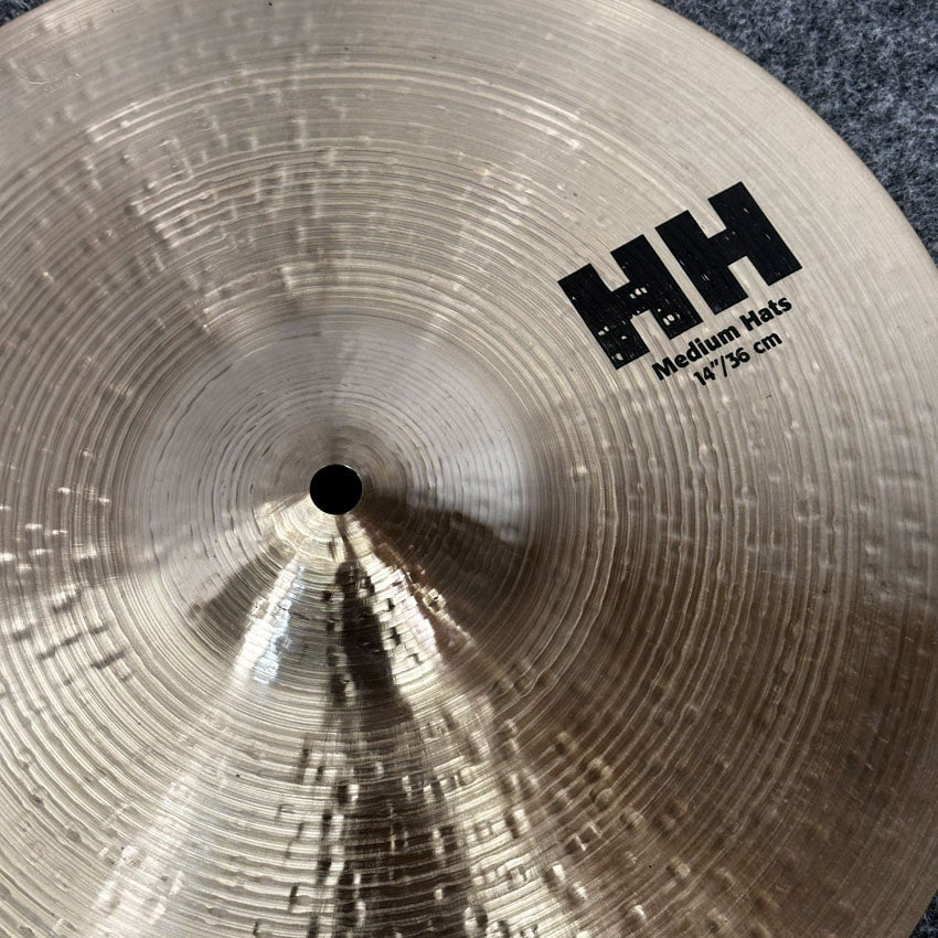 Used Sabian HH Medium Hi Hat Cymbals 14" - Very Good - Drum Center Of Portsmouth
