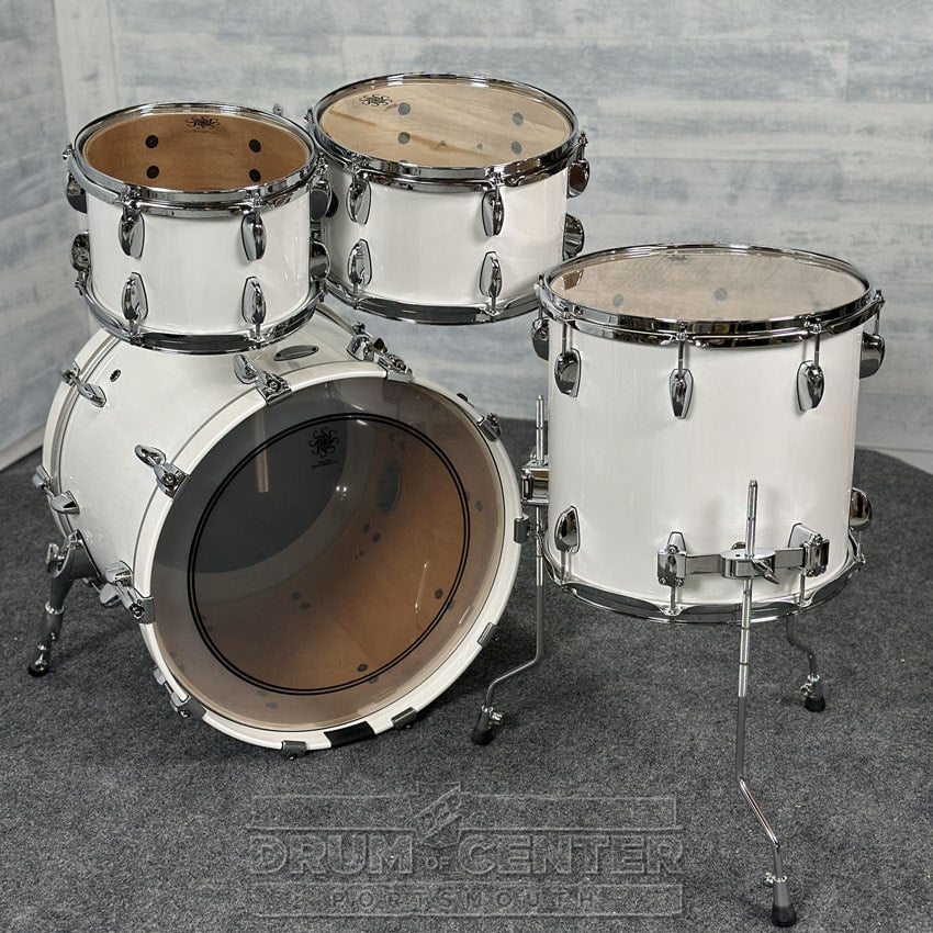 Sakae Evolved Maple 4pc Drum Set 20/10/12/14 Pearl White - BLOWOUT! - Drum Center Of Portsmouth