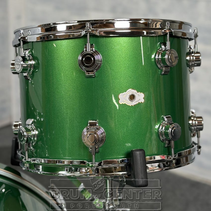 George Way Aristocrat Studio 4pc Drum Set Elbaite Metallic Green - Drum Center Of Portsmouth