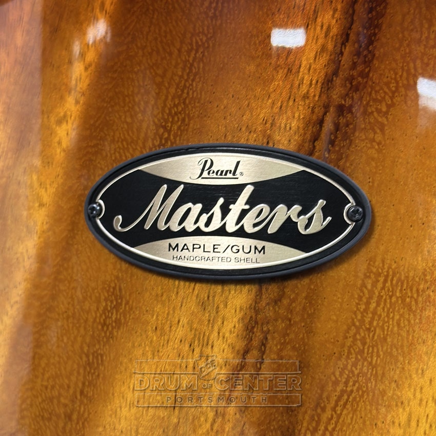 Pearl Masters Maple/Gum 4pc Drum Set 22/10/12/16 Exotic Saman Honeyburst - Drum Center Of Portsmouth