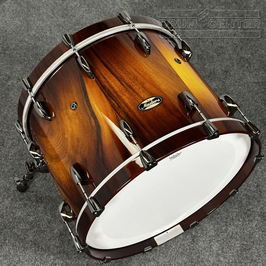 Pearl Masters Maple/Gum 4pc Drum Set 22/10/12/16 Exotic Saman Honeyburst - Drum Center Of Portsmouth