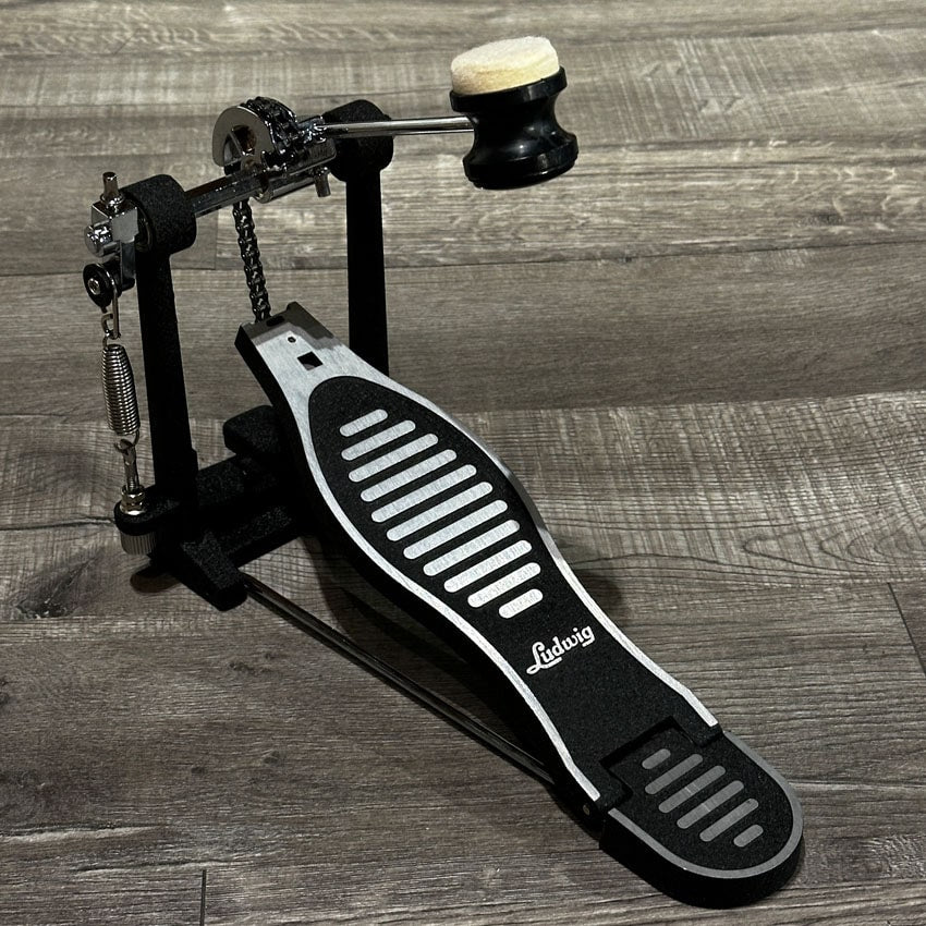 Used Ludwig Single Chain Bass Drum Pedal - Good - Drum Center Of Portsmouth
