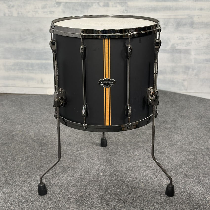 Used Tama Superstar Hyperdrive 4pc Drum Set Satin Black - Good - Drum Center Of Portsmouth