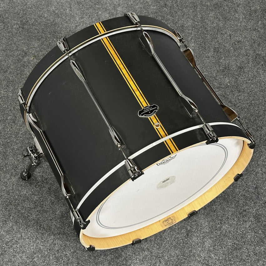 Used Tama Superstar Hyperdrive 4pc Drum Set Satin Black - Good - Drum Center Of Portsmouth