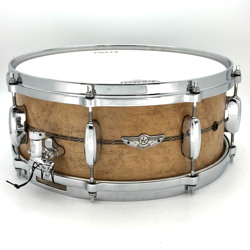 Used Tama Star Reserve Birdseye Maple Snare Drum 14x6 - Excellent - Drum Center Of Portsmouth