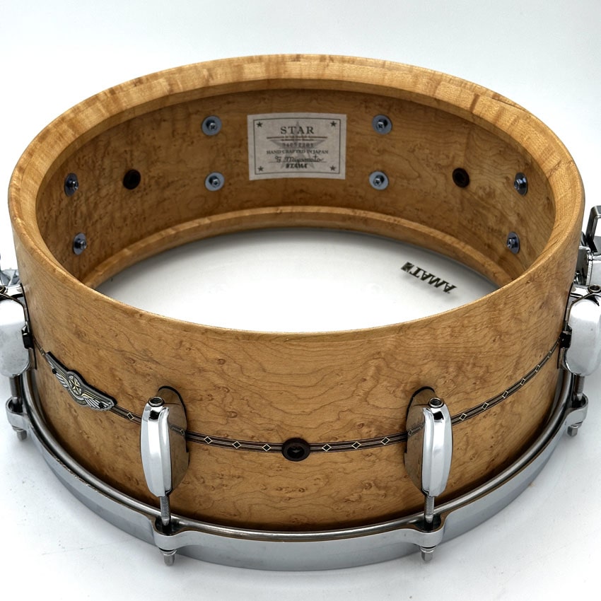 Used Tama Star Reserve Birdseye Maple Snare Drum 14x6 - Excellent - Drum Center Of Portsmouth
