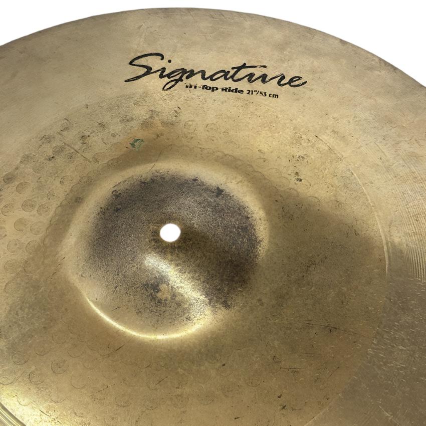 Used Sabian Signature Tri Top Ride Cymbal 21" - Good - Drum Center Of Portsmouth