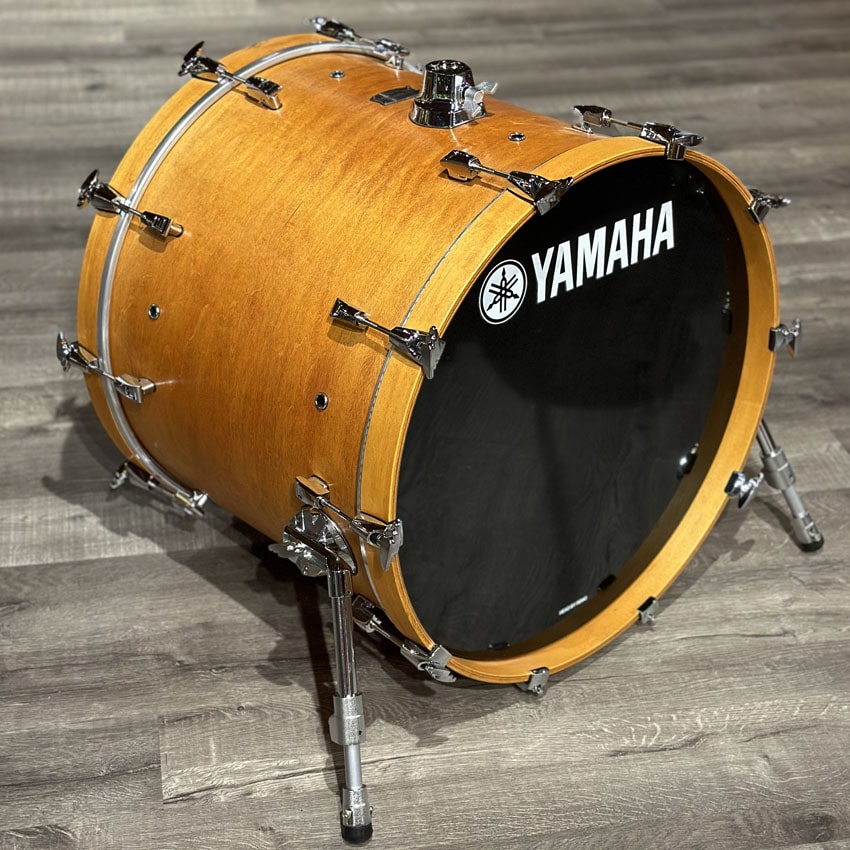 Used Yamaha Absolute Hybrid 6pc Drum Set Vintage Natural - Very Good - Drum Center Of Portsmouth