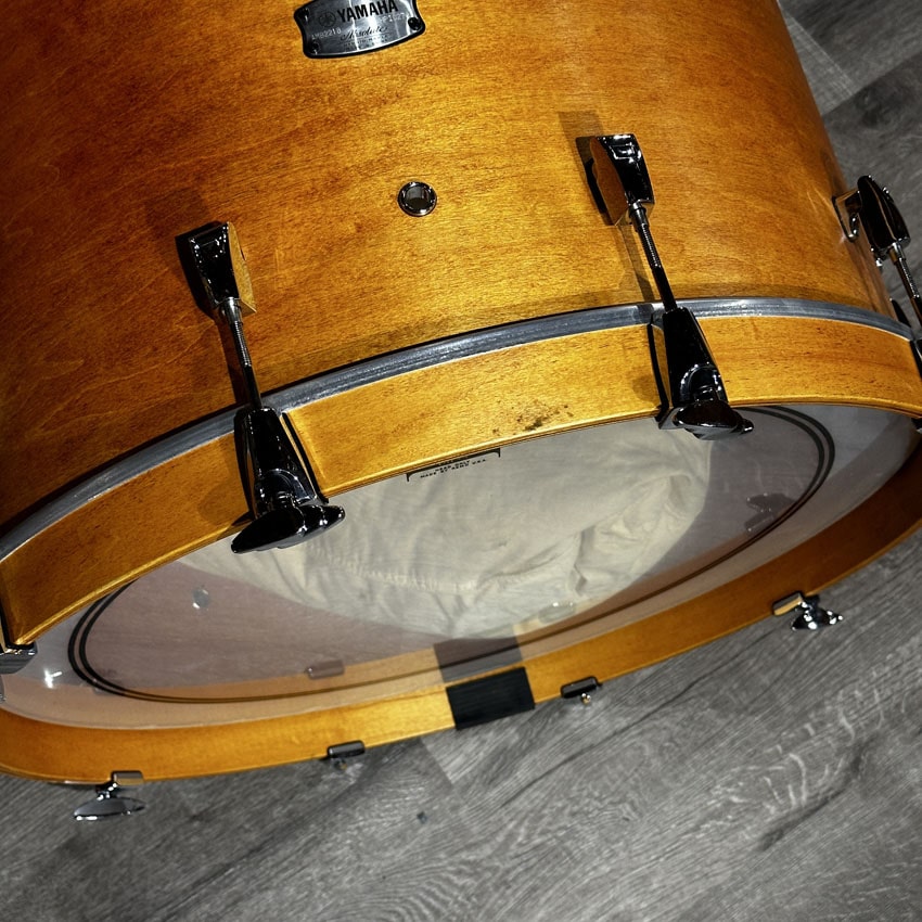Used Yamaha Absolute Hybrid 6pc Drum Set Vintage Natural - Very Good - Drum Center Of Portsmouth