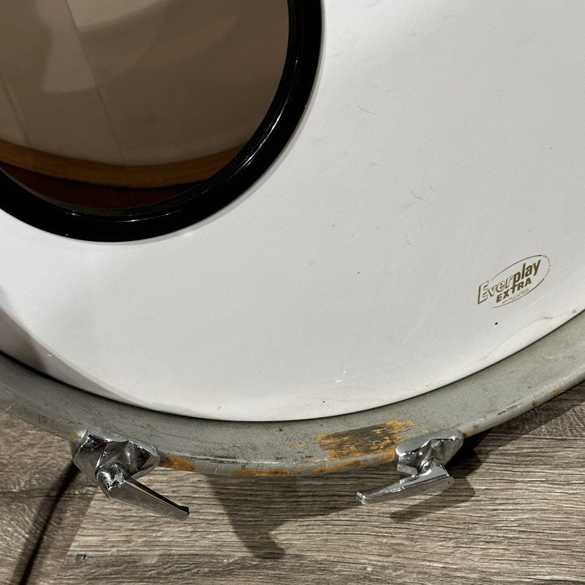 Used Vintage Premier 4pc Drum Set Black - Fair - Drum Center Of Portsmouth