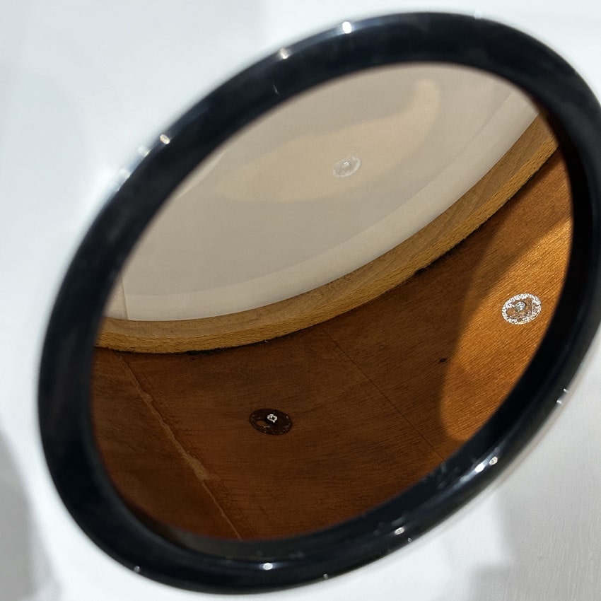 Used Vintage Premier 4pc Drum Set Black - Fair - Drum Center Of Portsmouth