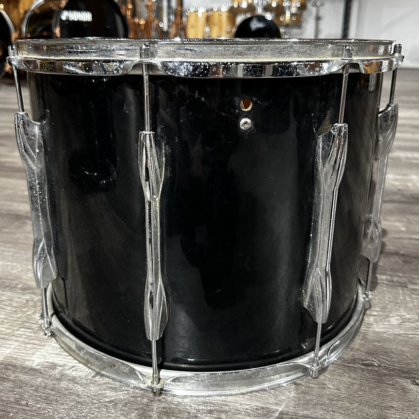 Used Vintage Premier 4pc Drum Set Black - Fair - Drum Center Of Portsmouth