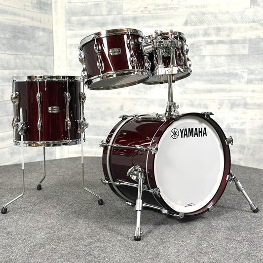 Used Yamaha Recording Custom 4pc Jazz Drum Set Classic Walnut - Very Good - Drum Center Of Portsmouth