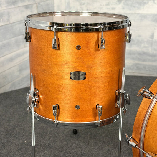 Used Yamaha Absolute Hybrid 3pc Drum Set 22/12/16 Vintage Natural - Very Good - Drum Center Of Portsmouth