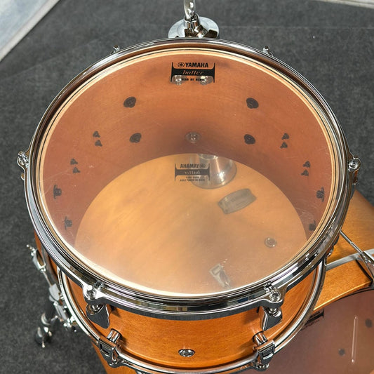 Used Yamaha Absolute Hybrid 3pc Drum Set 22/12/16 Vintage Natural - Very Good - Drum Center Of Portsmouth