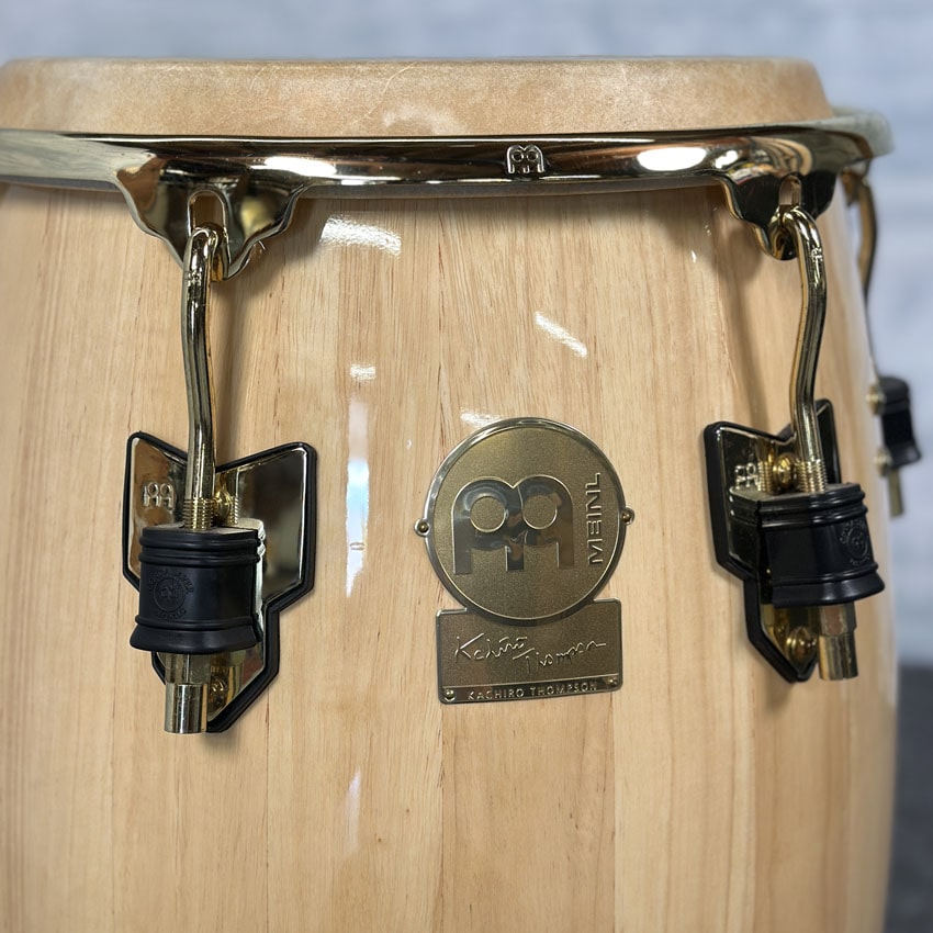 Used Meinl William "Kachiro" Thompson Tumba 12.5" Gloss Natural - Very Good - Drum Center Of Portsmouth