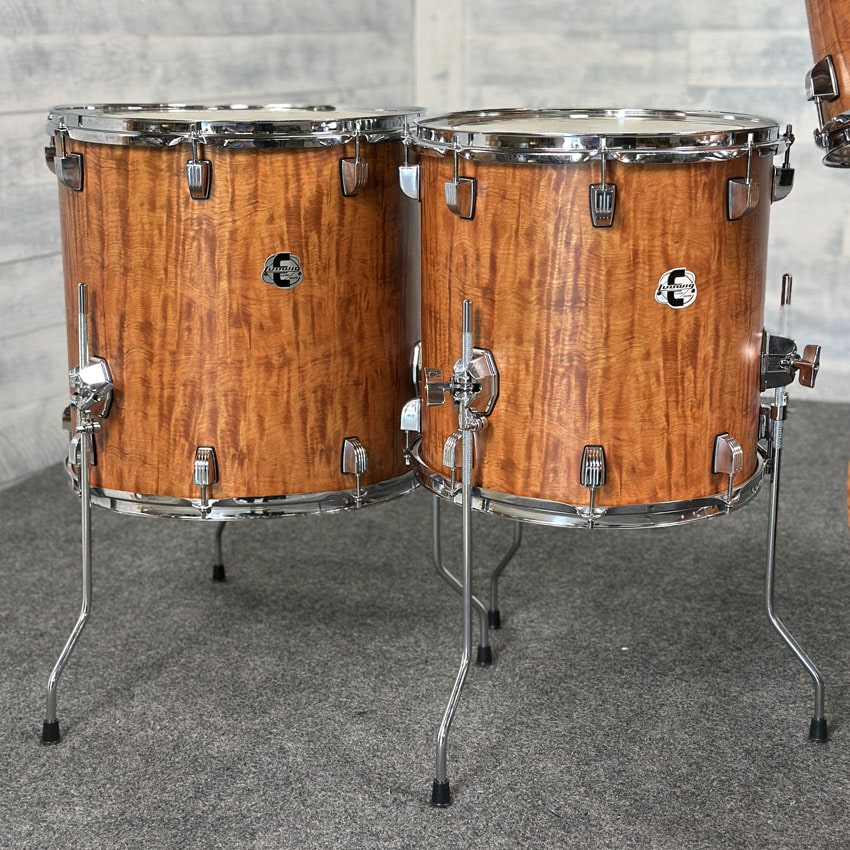 Used Ludwig Element Evolution 5pc Drum Set Cherry Wood - Very Good - Drum Center Of Portsmouth