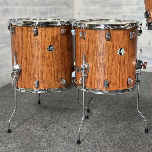 Used Ludwig Element Evolution 5pc Drum Set Cherry Wood - Very Good - Drum Center Of Portsmouth