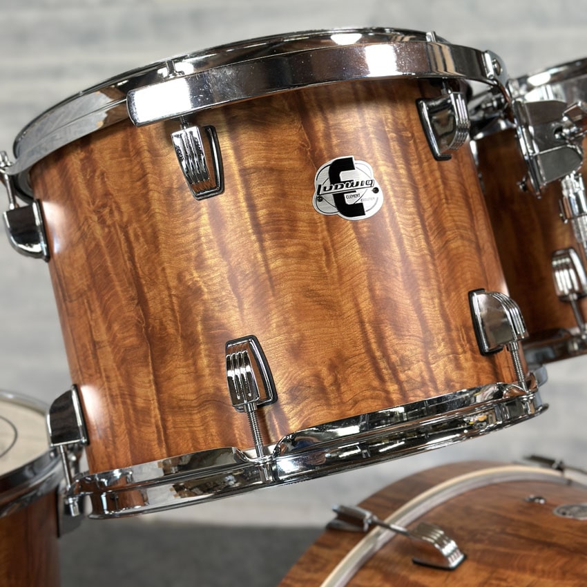 Used Ludwig Element Evolution 5pc Drum Set Cherry Wood - Very Good - Drum Center Of Portsmouth