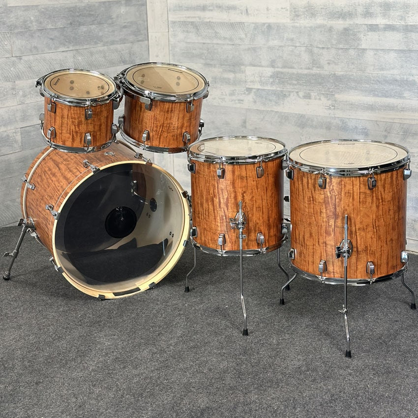 Used Ludwig Element Evolution 5pc Drum Set Cherry Wood - Very Good - Drum Center Of Portsmouth