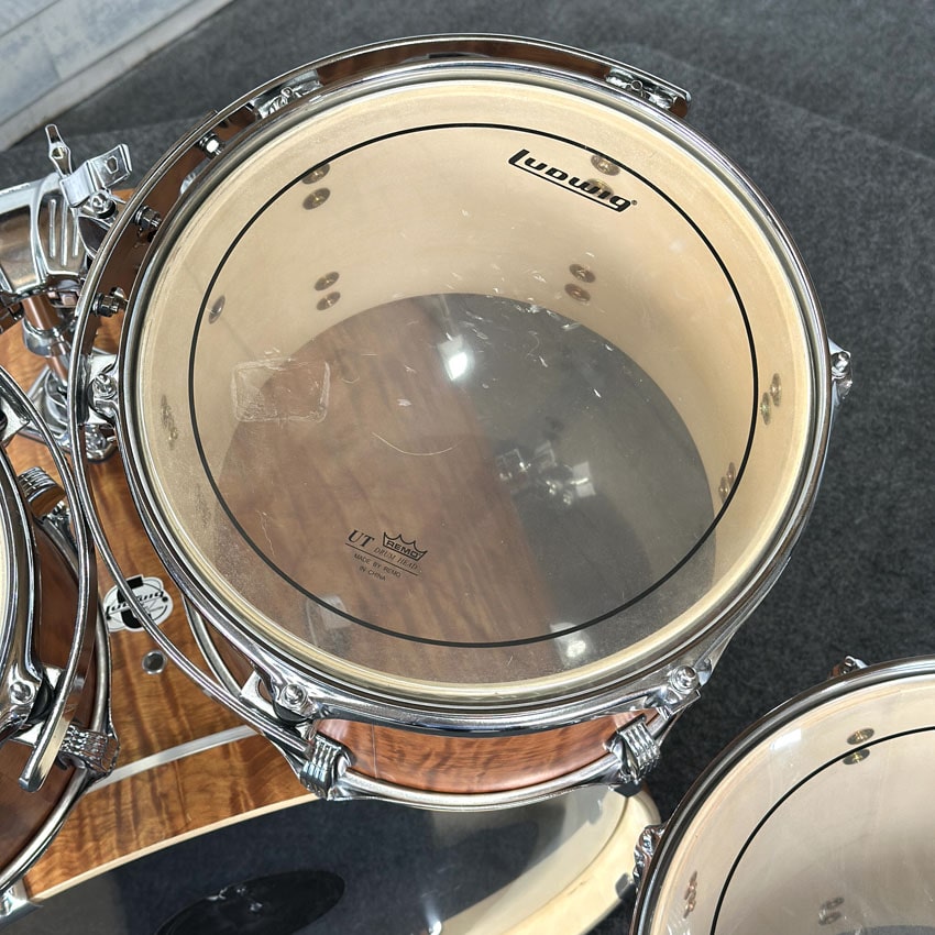 Used Ludwig Element Evolution 5pc Drum Set Cherry Wood - Very Good - Drum Center Of Portsmouth