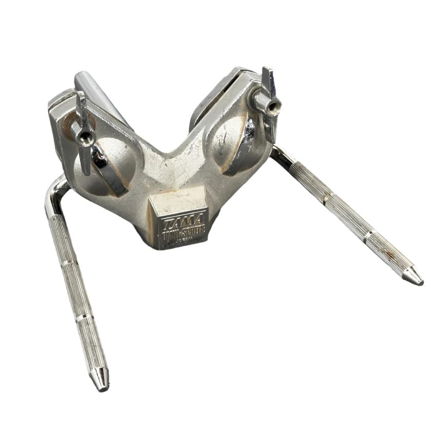 Used Vintage Tama Omni-Sphere Double Tom Holder MIJ - Fair - Drum Center Of Portsmouth