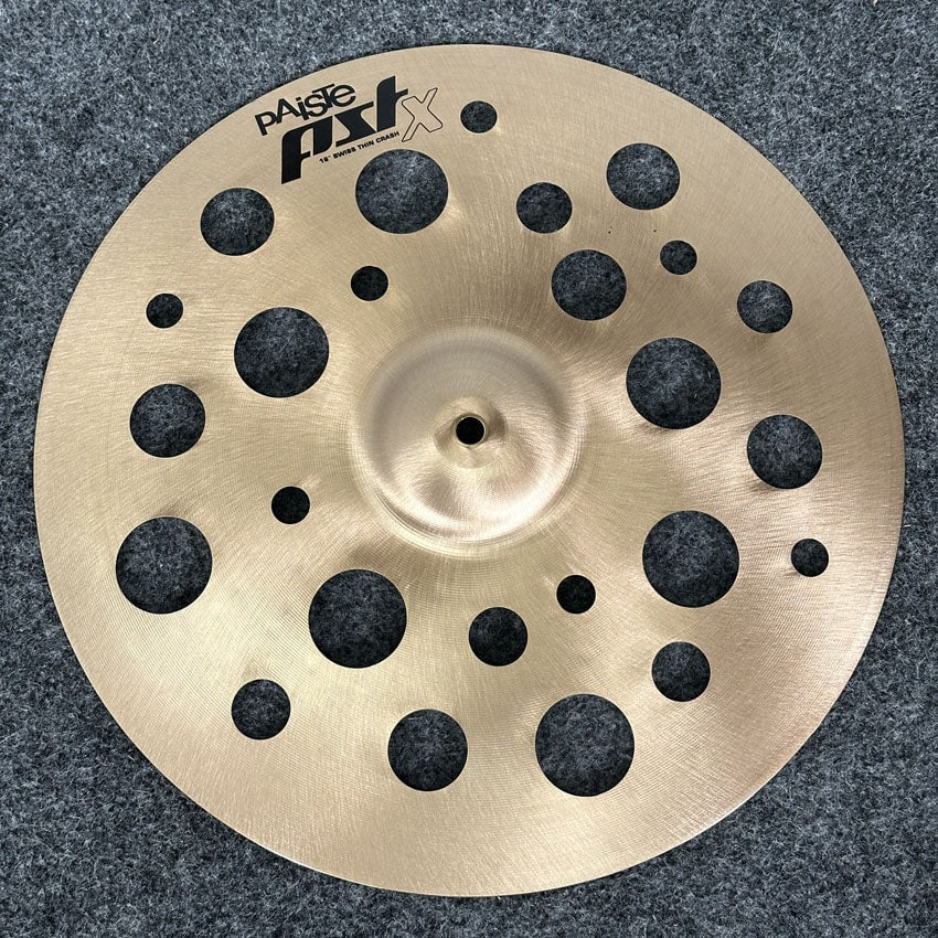 Used Paiste PSTx Swiss Thin Crash Cymbal 16" - Good - Drum Center Of Portsmouth