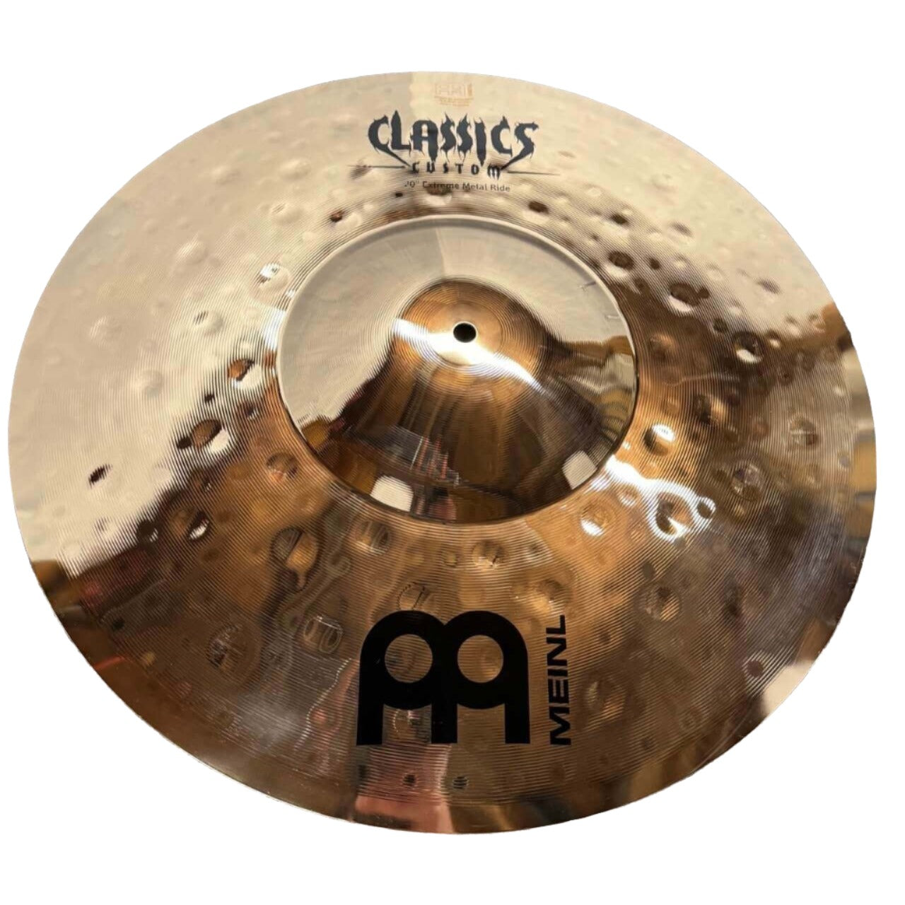 Used Meinl Classics Custom Extreme Metal Ride Cymbal 20" - Excellent - Drum Center Of Portsmouth