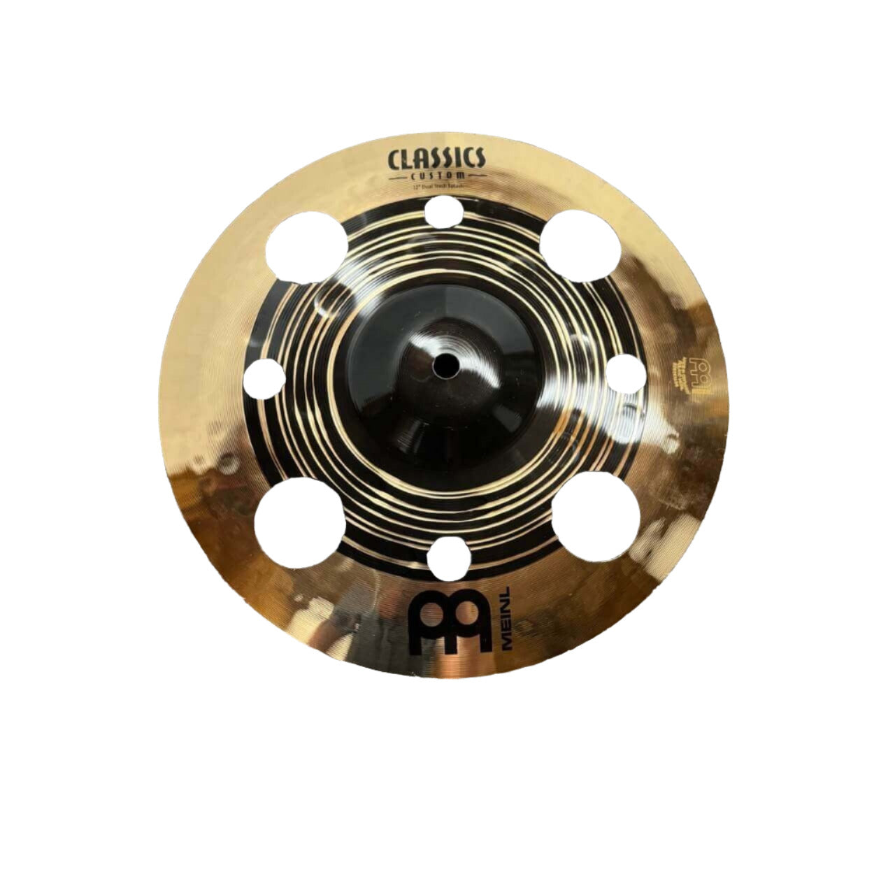 Used Meinl Classics Custom Dual Series Trash Splash Cymbal 12" - Excellent - Drum Center Of Portsmouth
