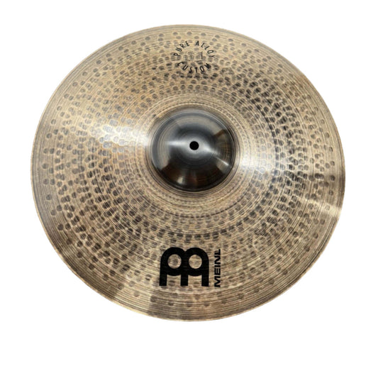 Used Meinl Pure Alloy Custom Medium Heavy Crash Cymbal 18" - Excellent - Drum Center Of Portsmouth