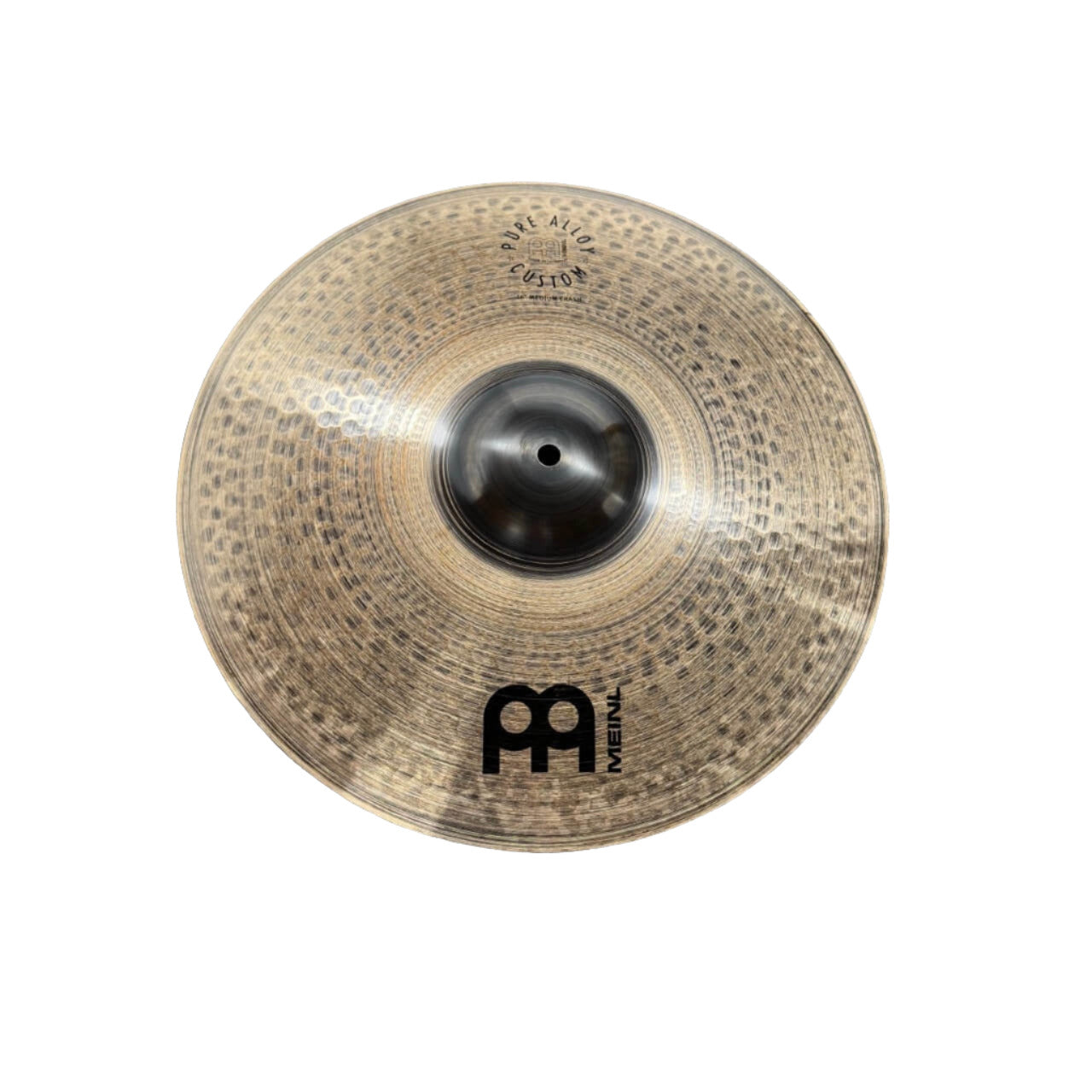 Used Meinl Pure Alloy Custom Medium Crash Cymbal 16" - Excellent - Drum Center Of Portsmouth