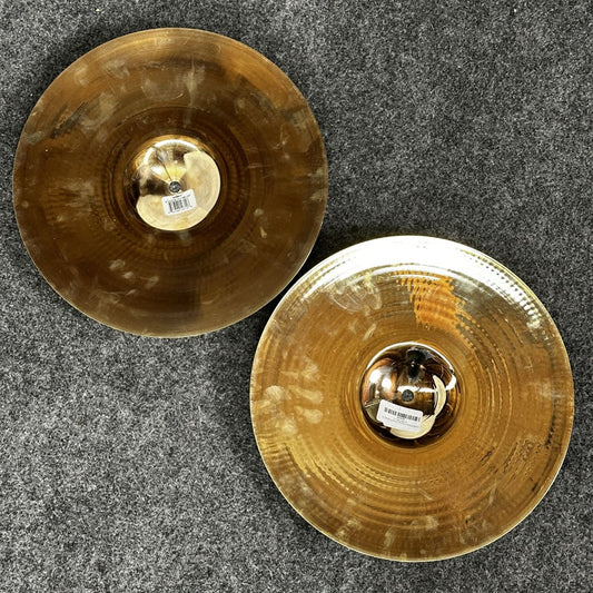 Used Zildjian A Custom Mastersound Hi Hat Cymbals 14" - Very Good - Drum Center Of Portsmouth