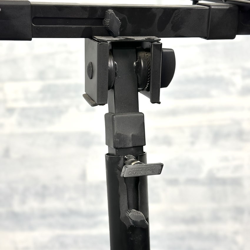Used Quik Lok Rolling Laptop Stand - Good - Drum Center Of Portsmouth
