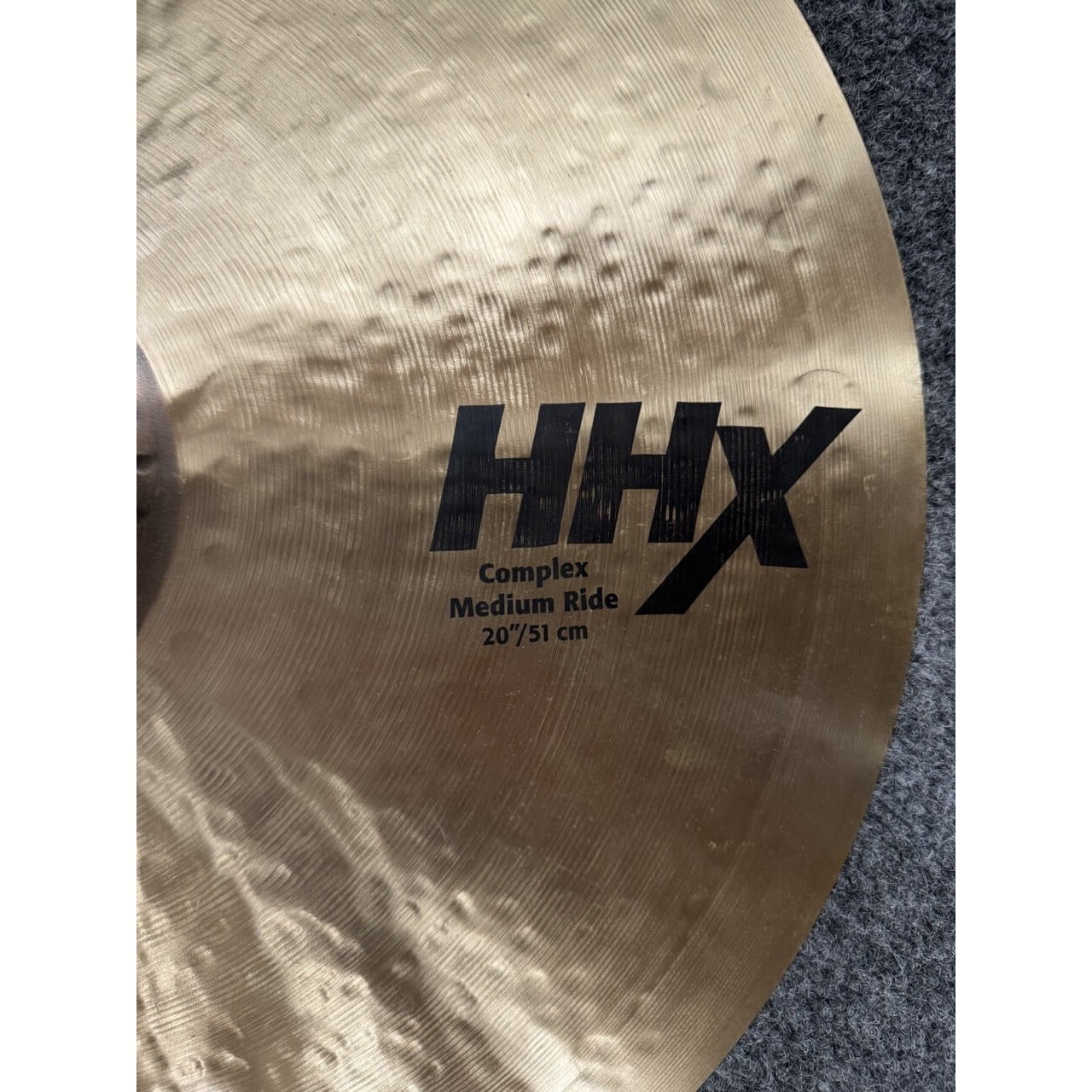Used Sabian HHX Complex Medium Ride Cymbal 20" - Excellent - Drum Center Of Portsmouth