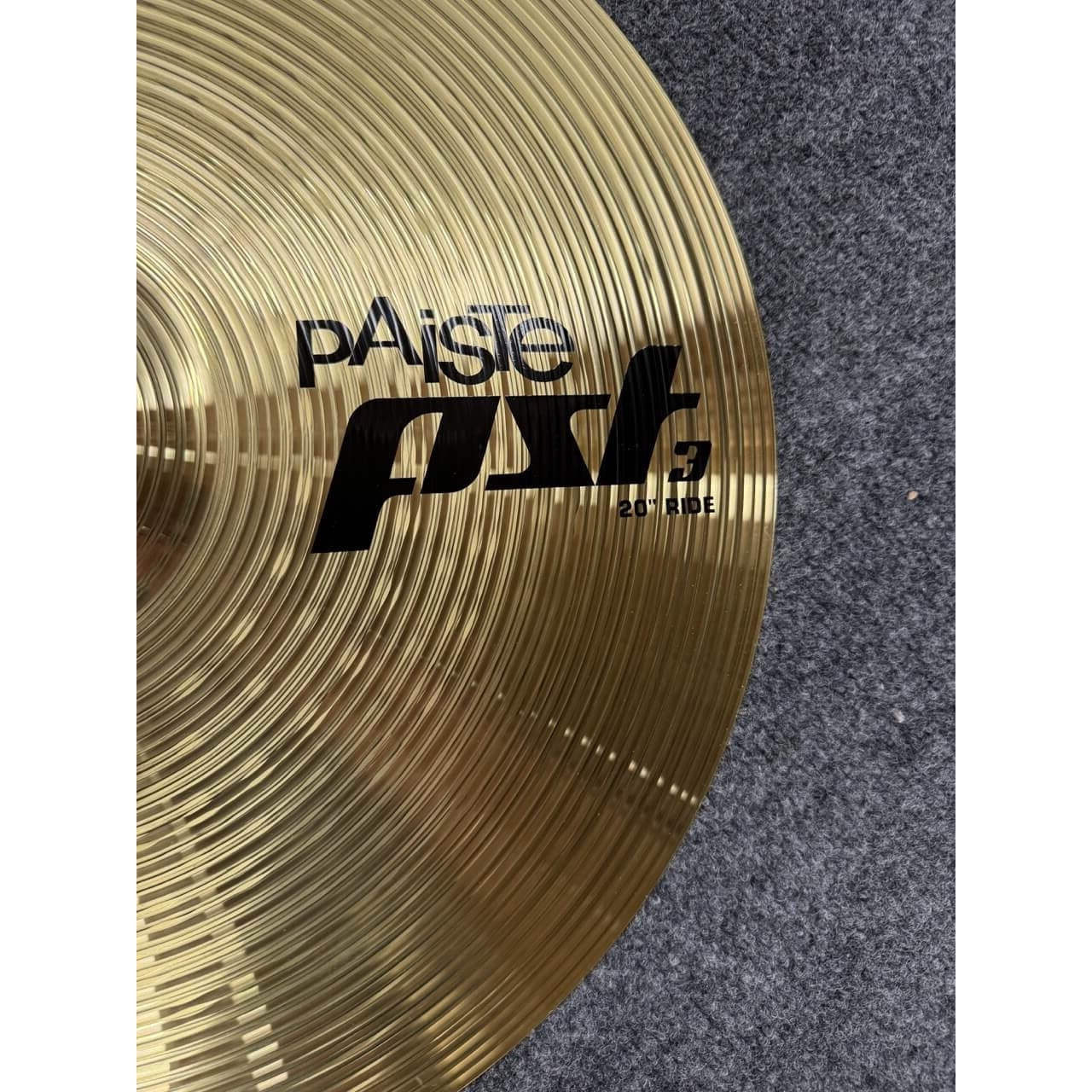 Used Paiste PST 3 Ride Cymbal 20" - Excellent - Drum Center Of Portsmouth