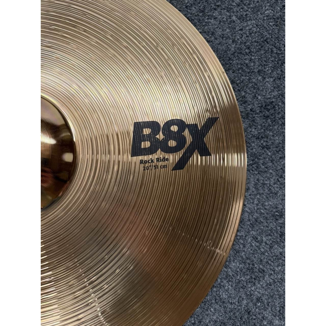 Used Sabian B8X Rock Ride Cymbal 20" - Excellent - Drum Center Of Portsmouth