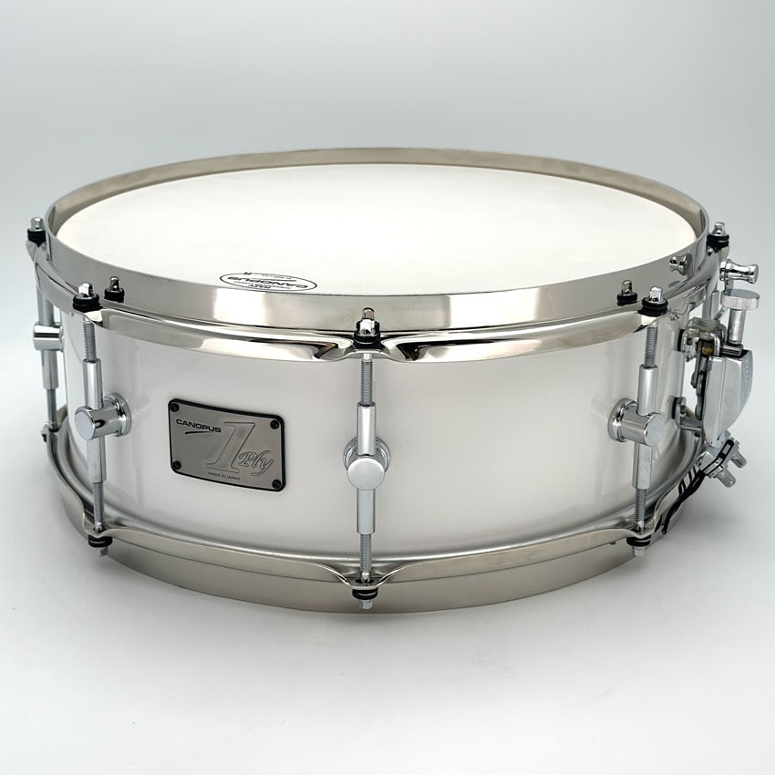 Used Canopus Limited Edition 1ply Soft Maple Snare Drum 14x5.5 Solid W