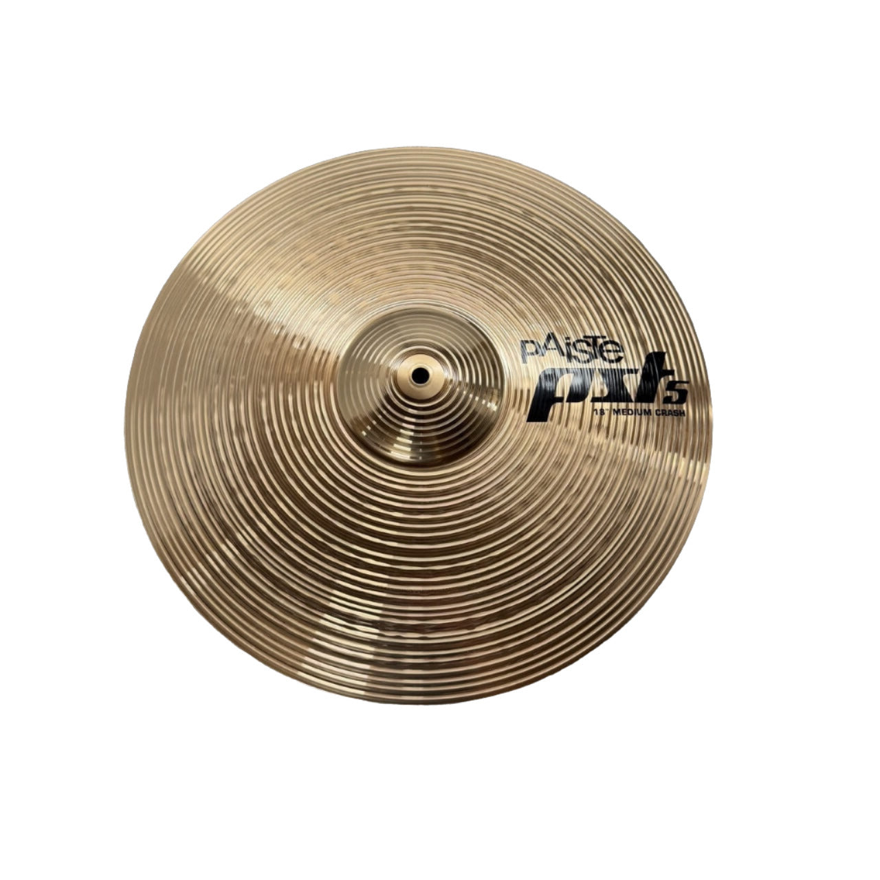 Used Paiste PST 5 Medium Crash Cymbal 18" - Excellent - Drum Center Of Portsmouth