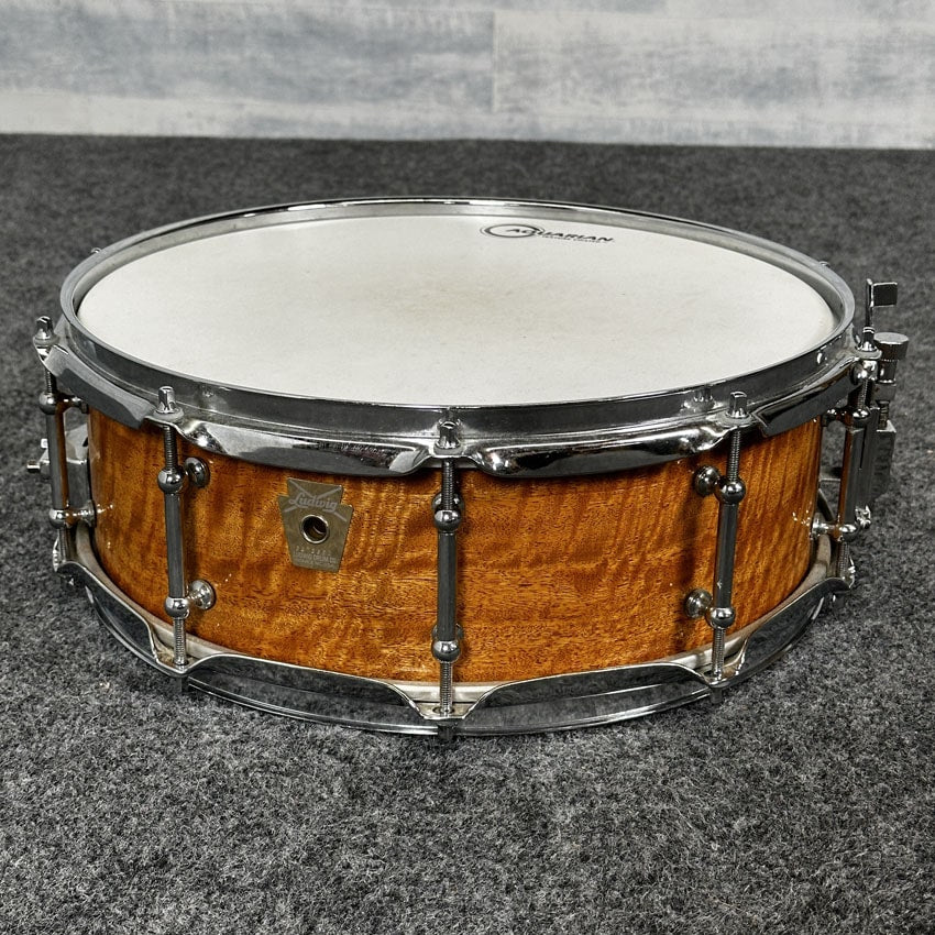 Used Ludwig WFL Jr Signature Snare Drum 14x5 Satinwood - Fair - Drum Center Of Portsmouth
