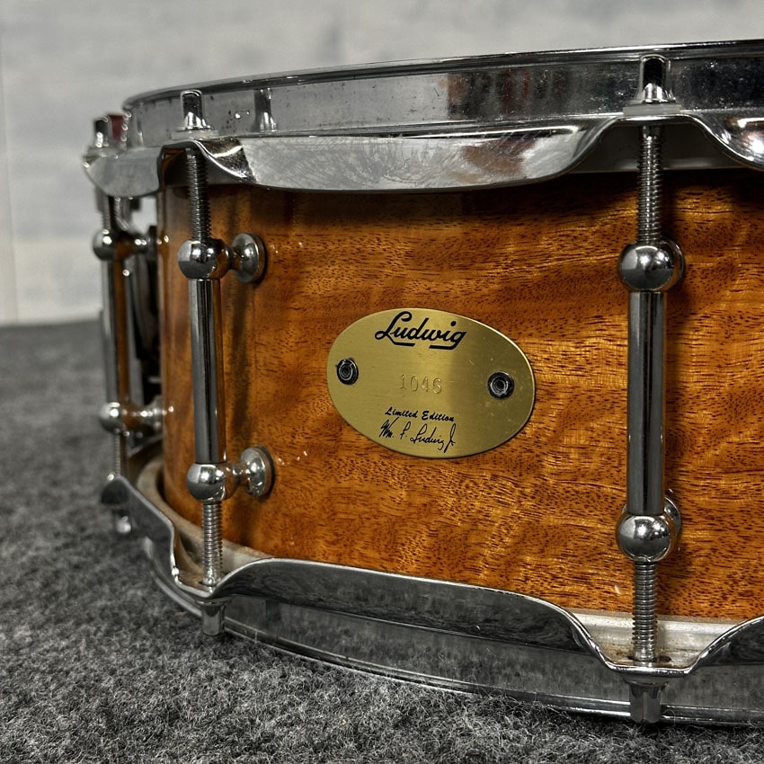 Used Ludwig WFL Jr Signature Snare Drum 14x5 Satinwood - Fair - Drum Center Of Portsmouth