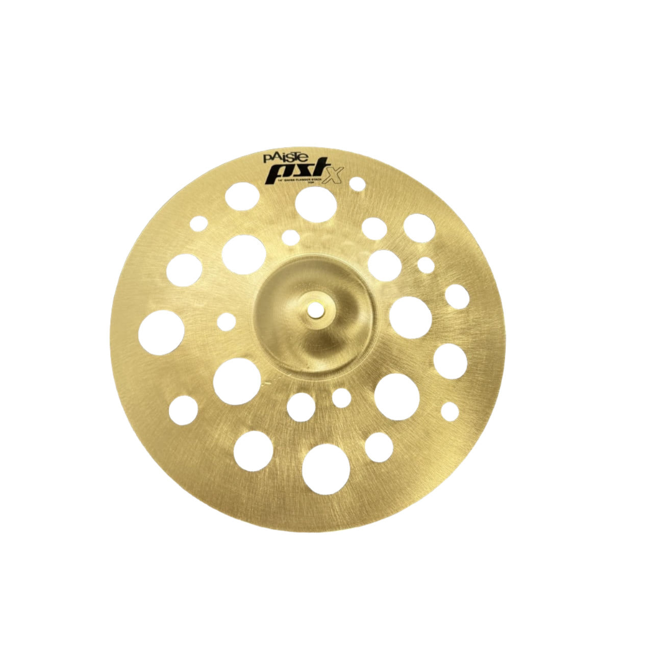 Used Paiste PST X Swiss Flanger Stack Top 14" - Excellent - Drum Center Of Portsmouth