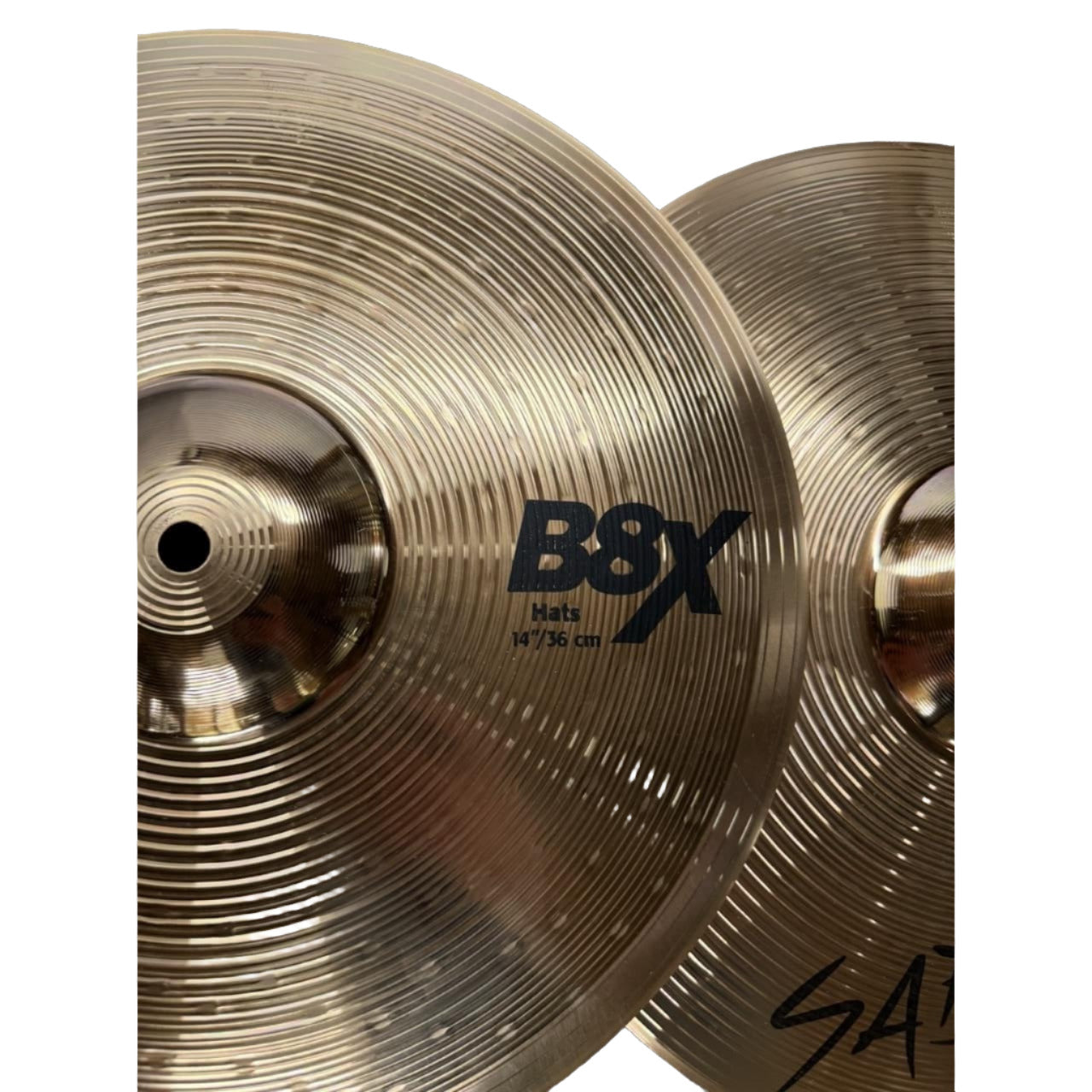 Used Sabian B8X Hi Hat Cymbals 14" - Excellent - Drum Center Of Portsmouth